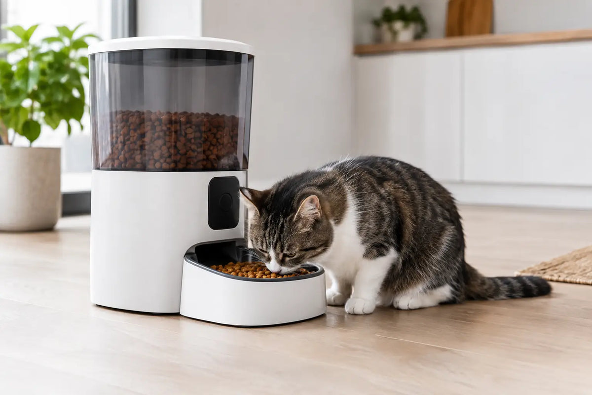 Cómo elegir un alimentador automático para gatos