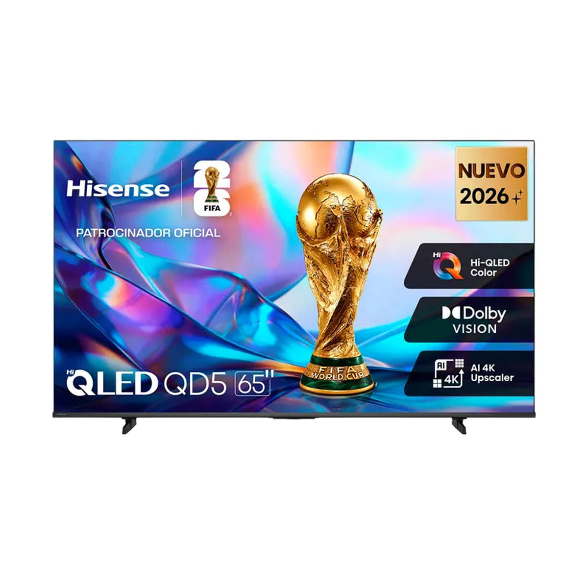 Pantalla QLED Hisense Smart 4K UHD - 65"
