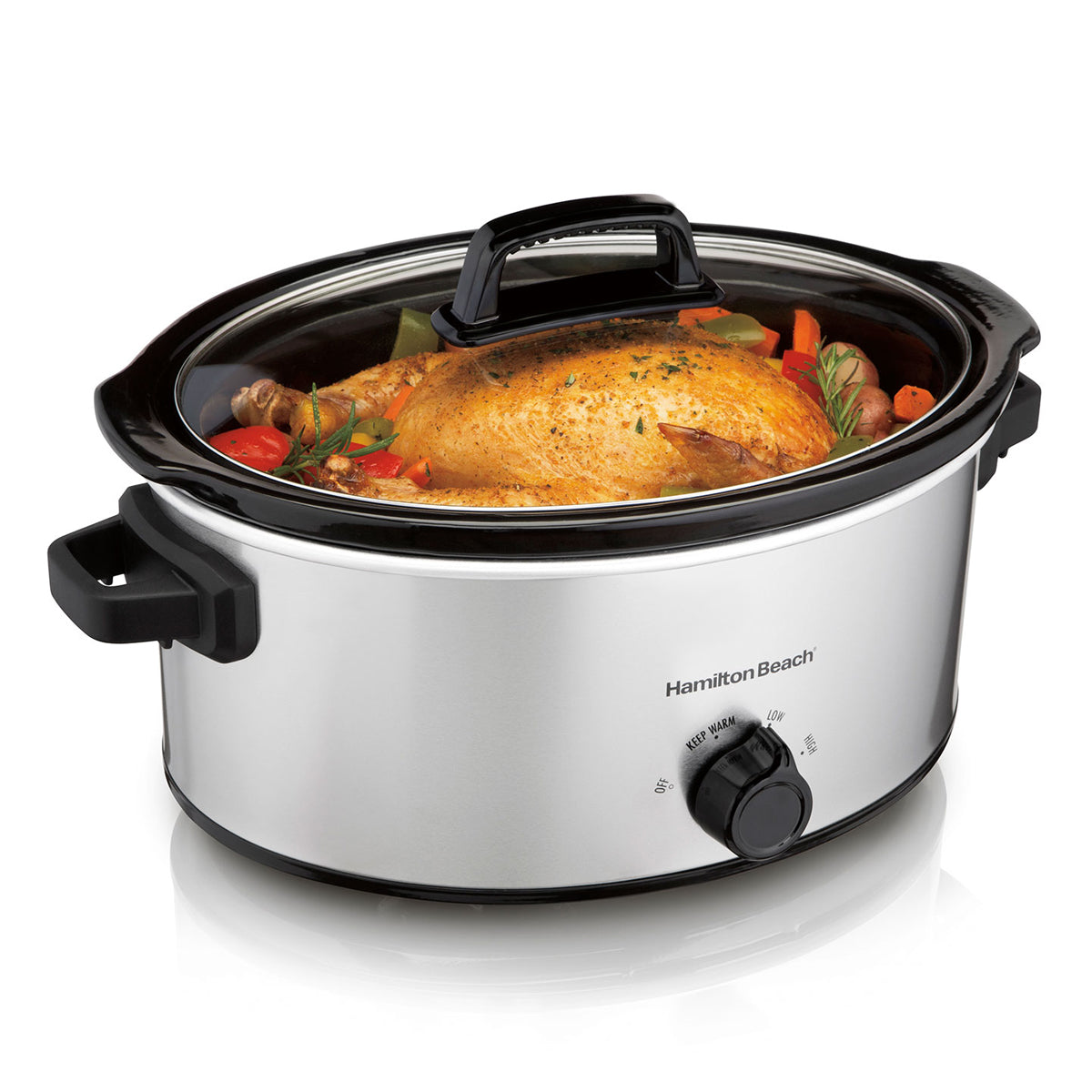 Olla Cocimiento Lento 7 Lts Hamilton Beach