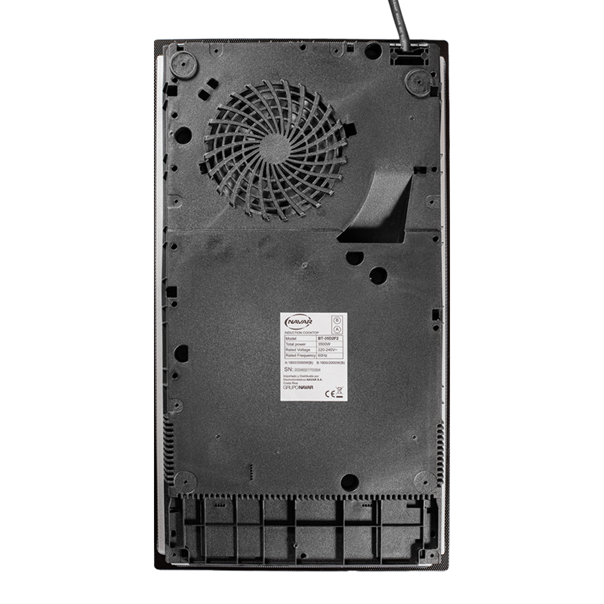 Plantilla de Inducción Navar Empotrable Flex – 30cm - 3500W