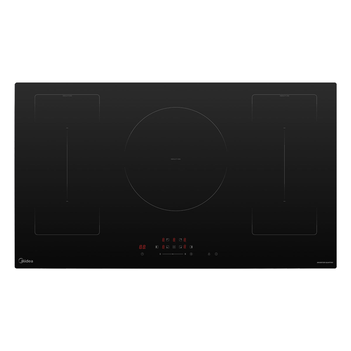 Plantilla de inducción Midea Empotrable 5 discos y Flex - 90cm
