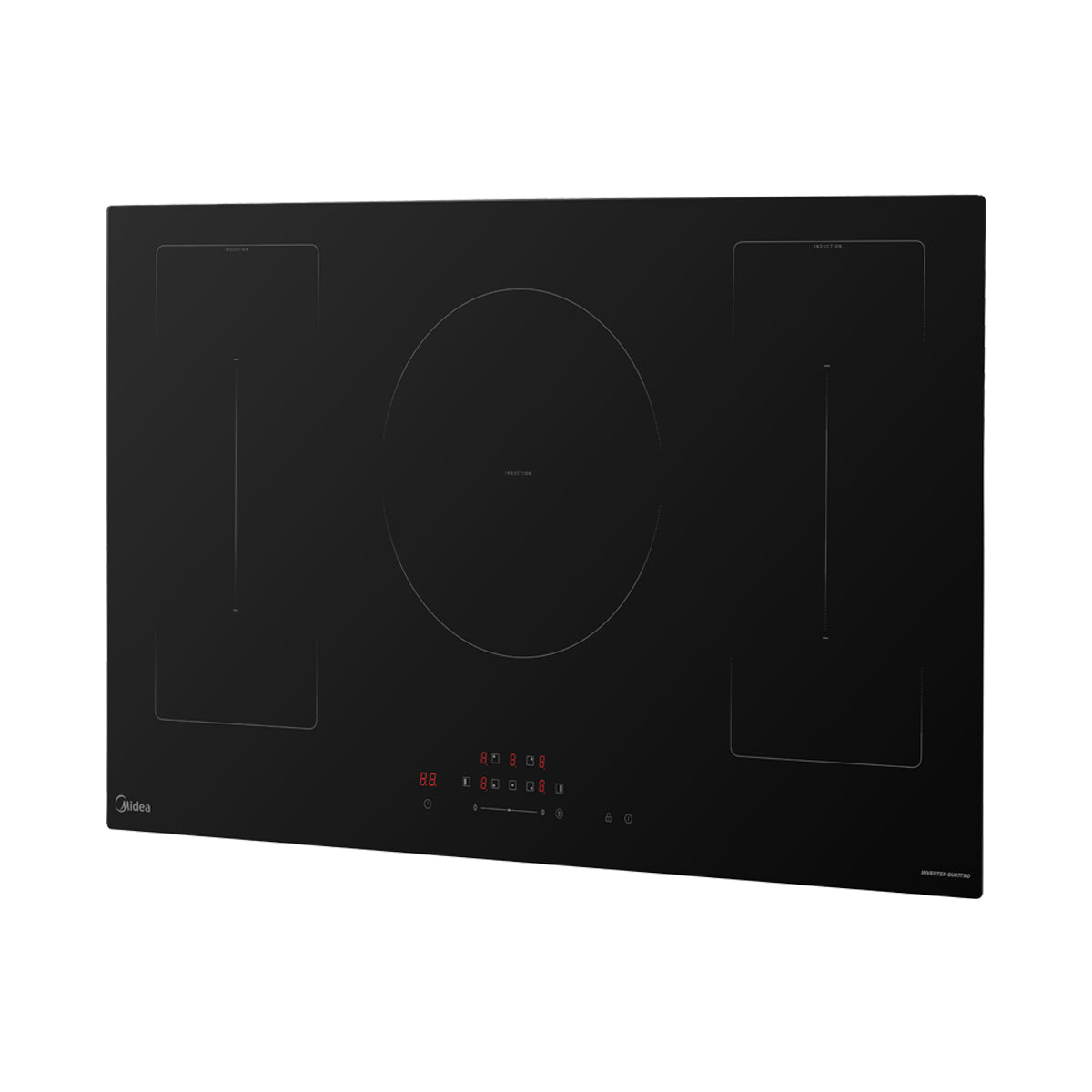 Plantilla de inducción Midea Empotrable 5 discos y Flex - 90cm