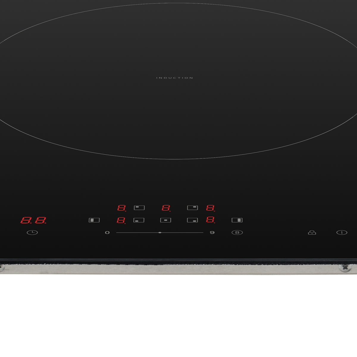 Plantilla de inducción Midea Empotrable 5 discos y Flex - 90cm