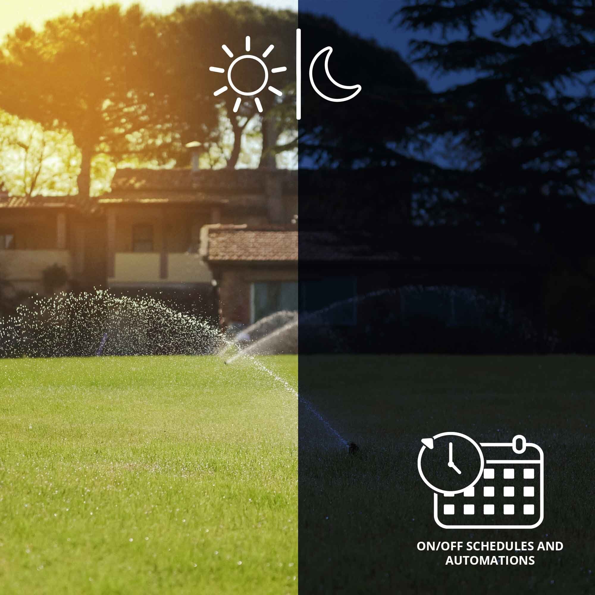 Temporizador de Riego Omnia + Gateway Bluetooth Inteligente WiFi