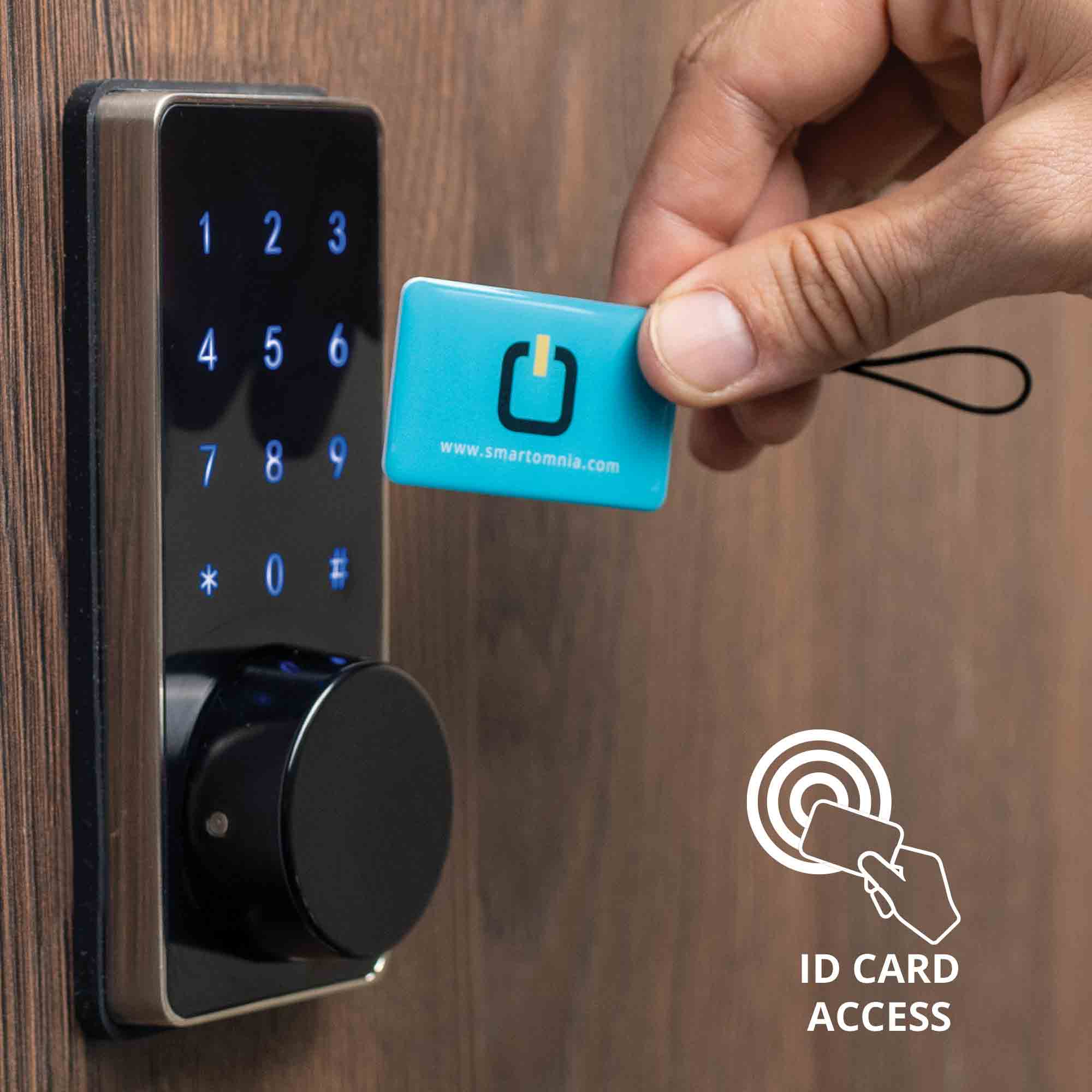 Cerradura Inteligente Omnia WiFi Tipo Cerrojo