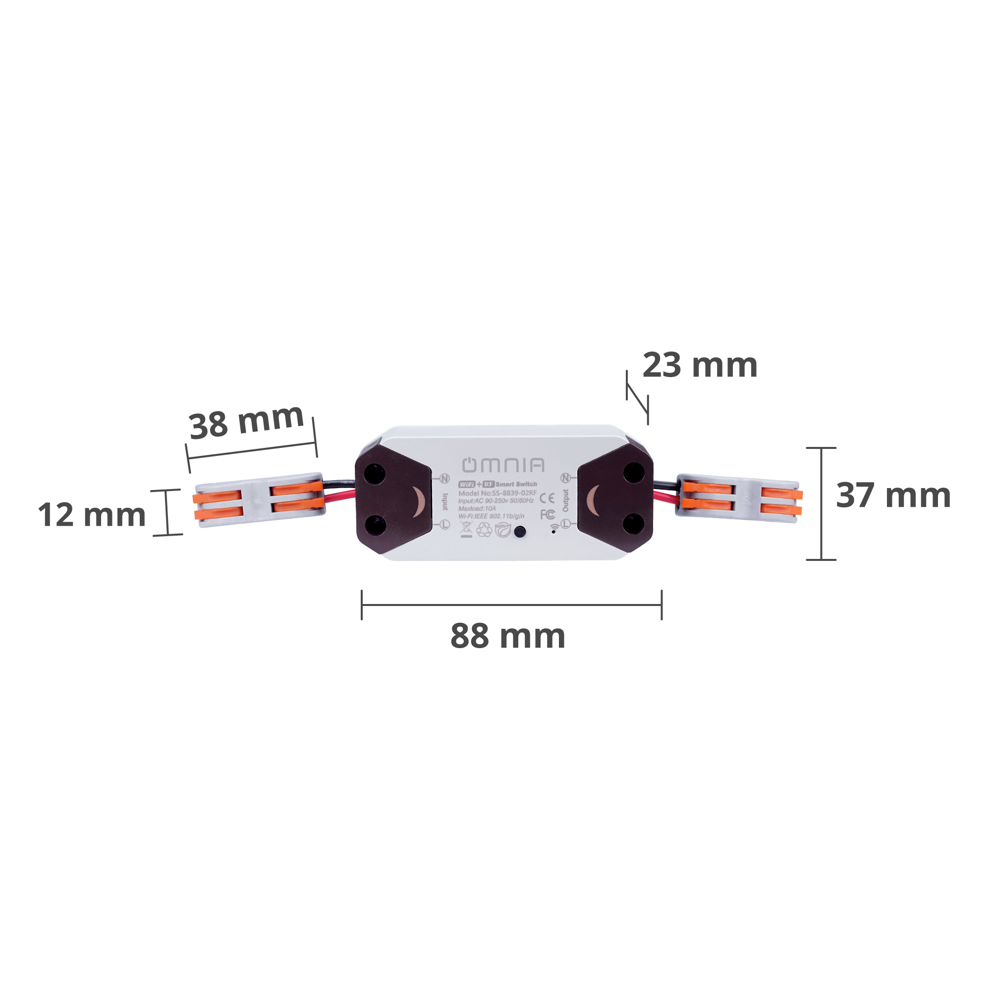Corte de Corriente Omnia Inteligente WiFi/RF