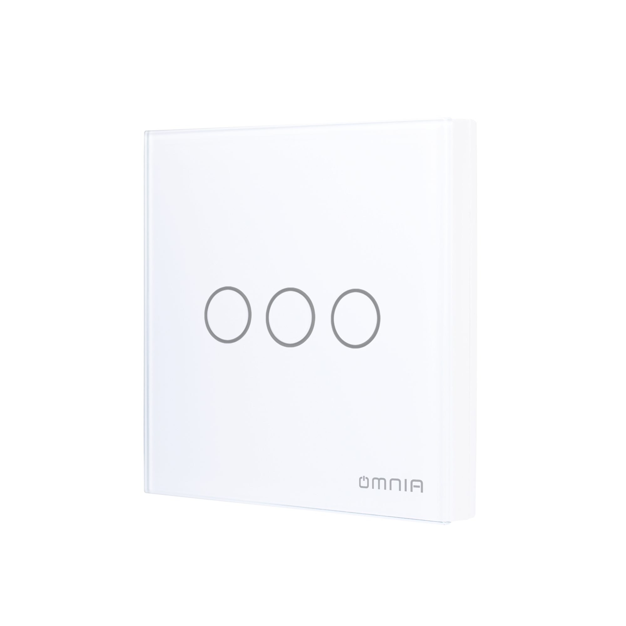 Apagador (Auxiliar) Omnia Inalámbrico RF Blanco- 3 Vías