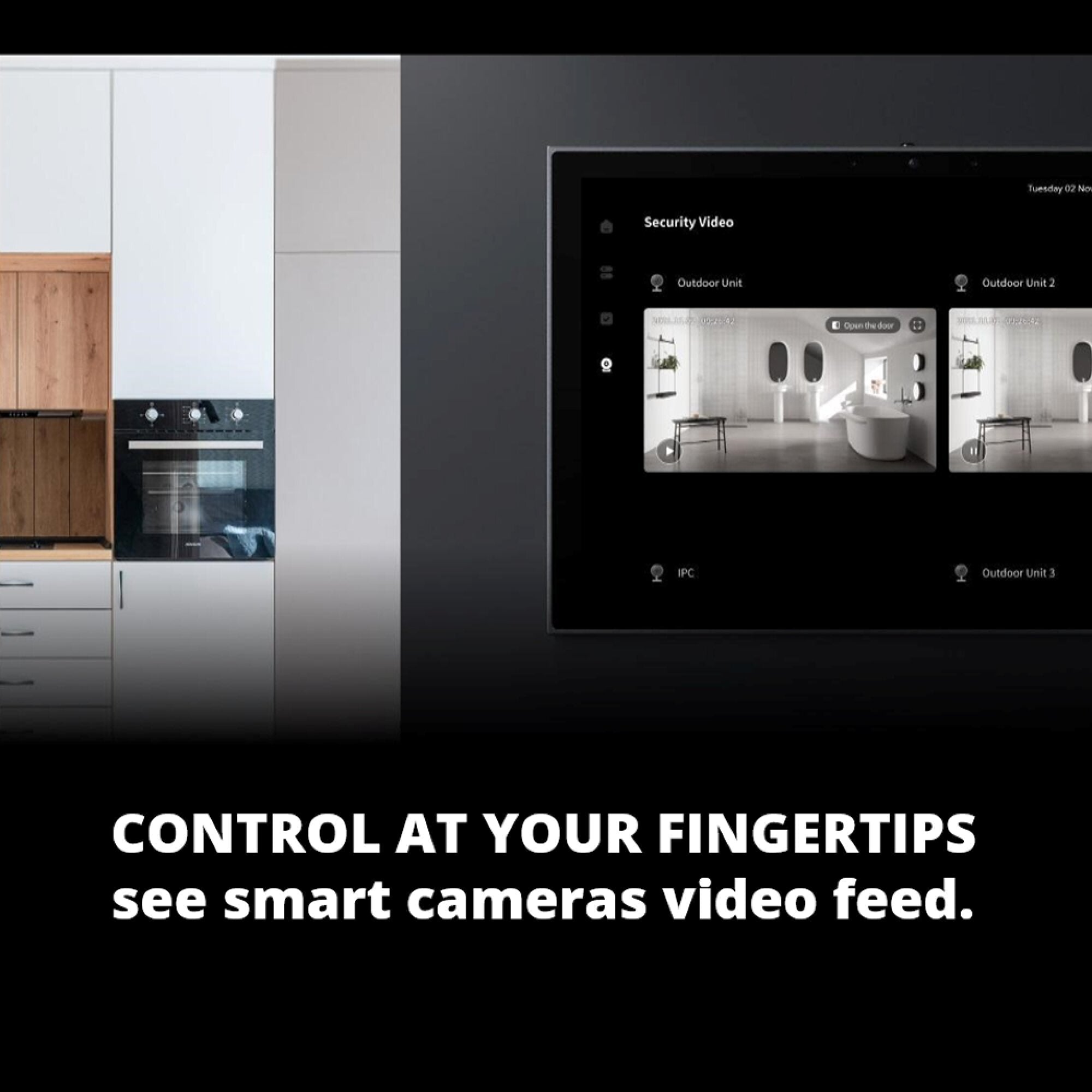 Panel de control Omnia MAX Inteligente WiFi - 10.1"