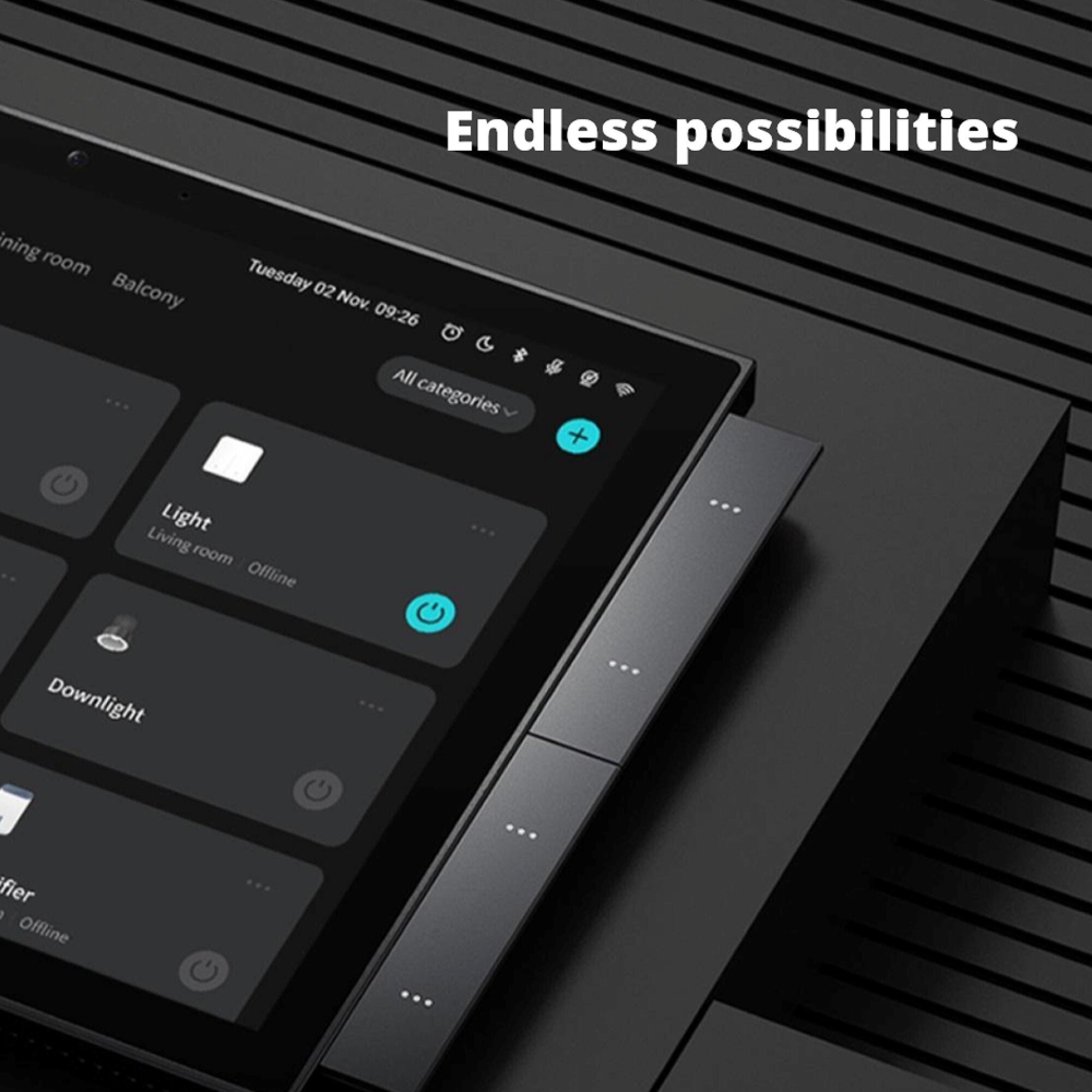 Panel de control Omnia MAX Inteligente WiFi - 10.1"