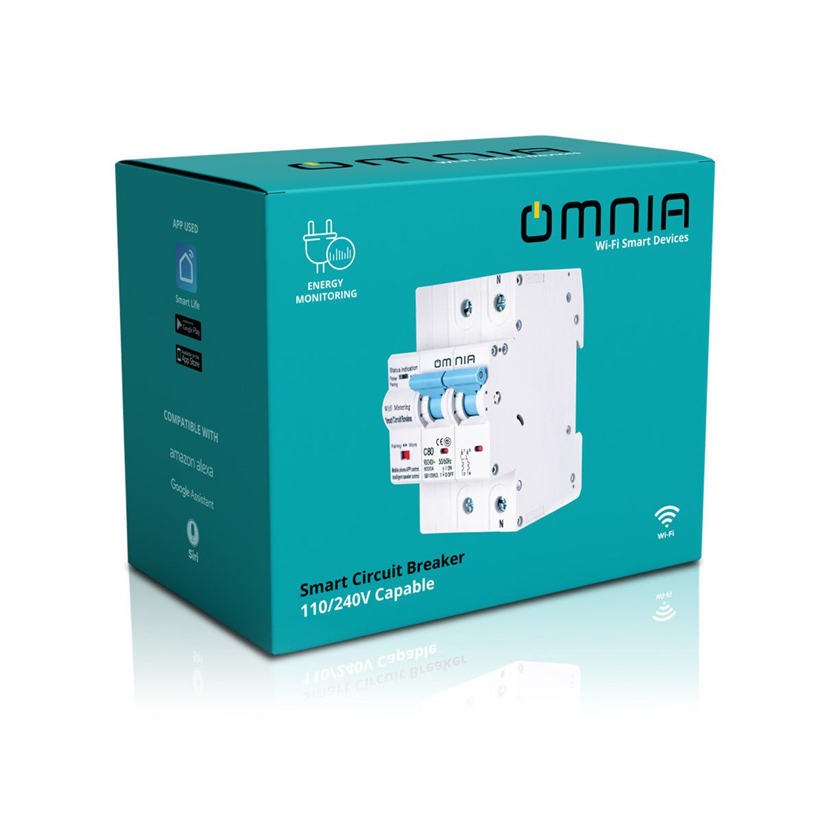 Breaker Omnia Inteligente WiFi - 110V/240V