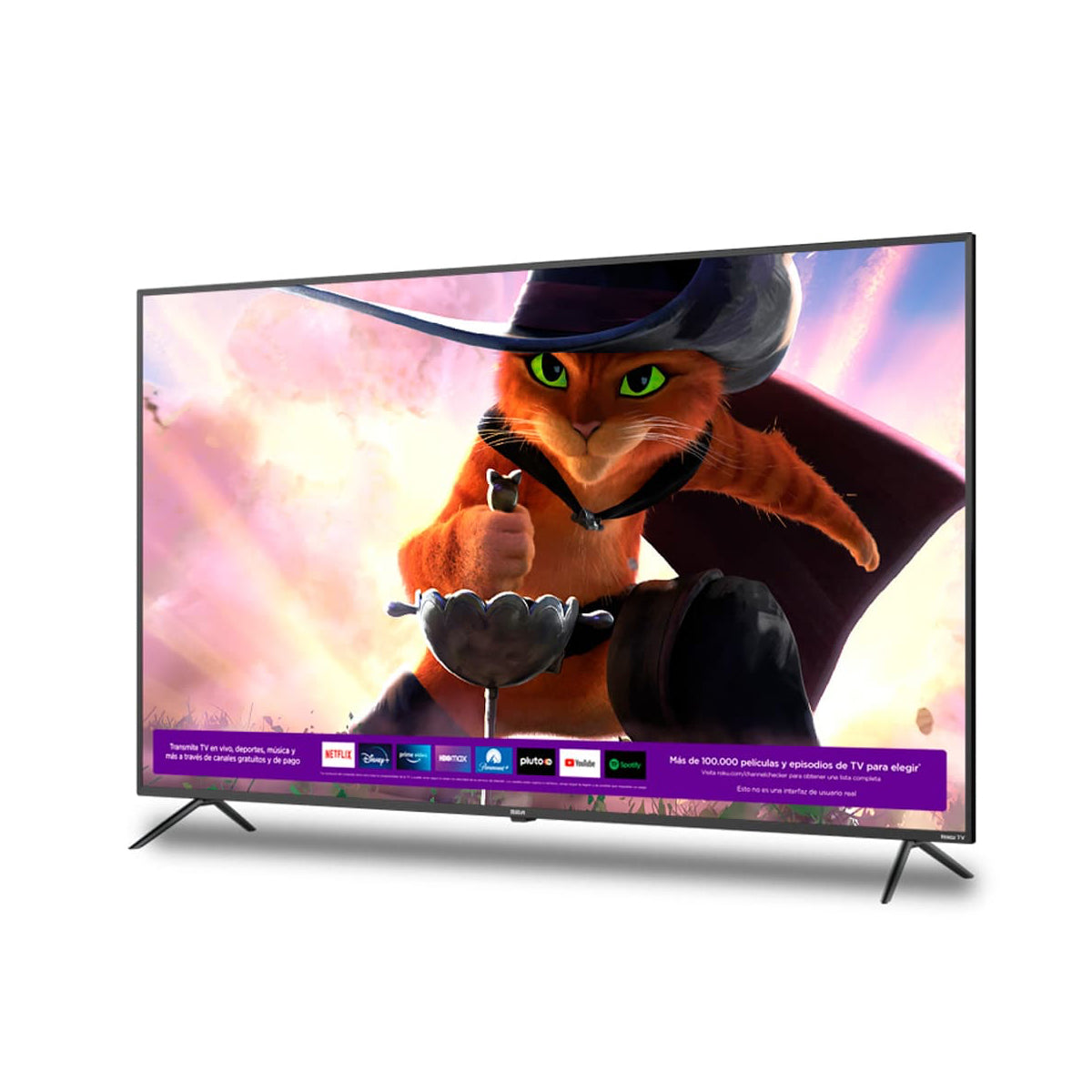 Pantalla RCA LED Smart 4K Roku integrado- 70″