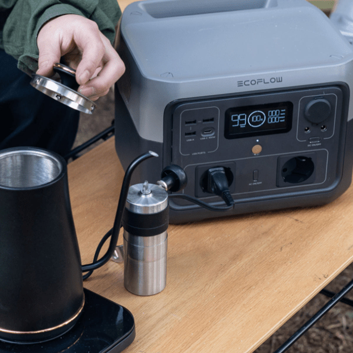 Banco de Energía EcoFlow RIVER 2 Max Portátil -512Wh