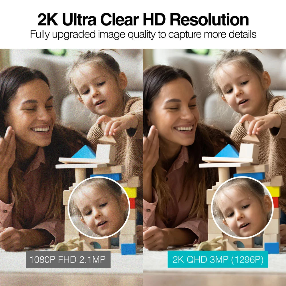 Camara Inteligente Argom QHD WiFi Interiores - 2K