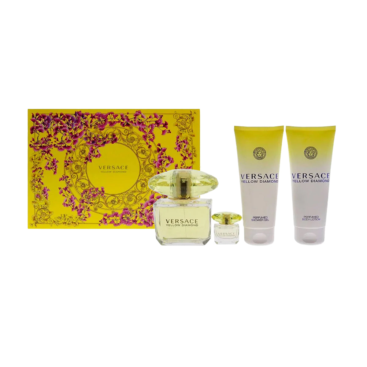Yellow Diamond VERSACE EDT Estuche 4 PCS ♀ - 100 ml