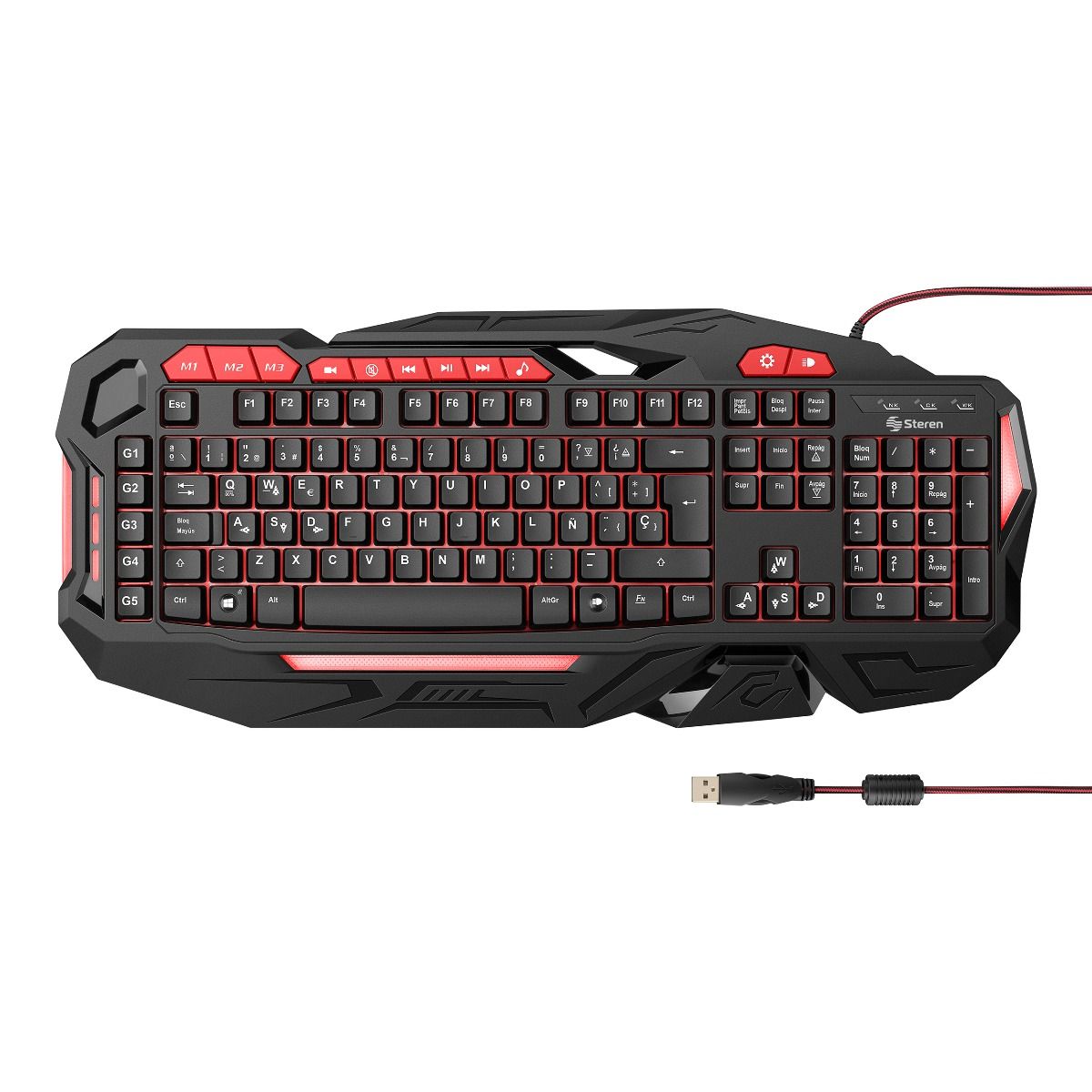 Teclado Gamer Steren con Smartkeys
