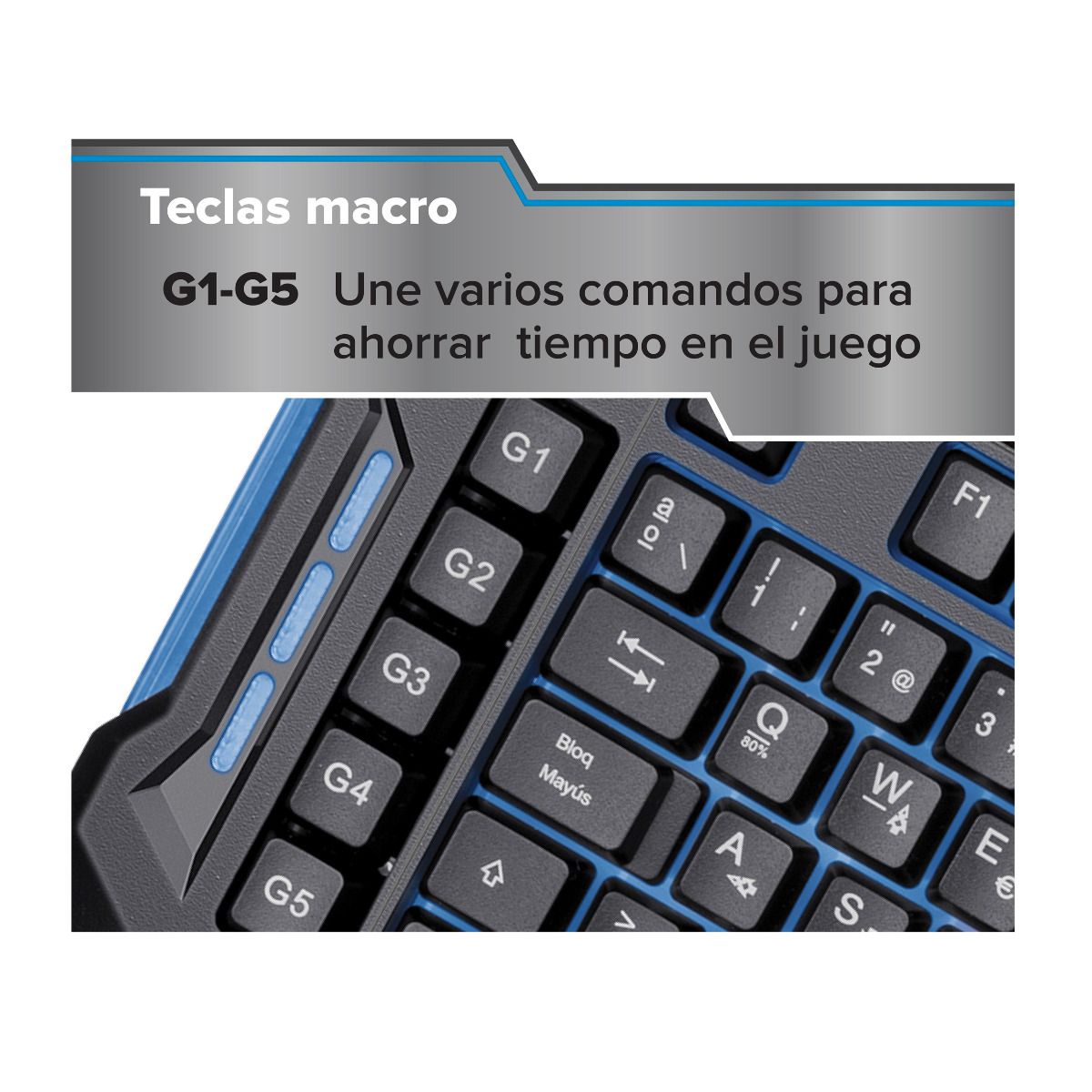 Teclado Gamer Steren con Smartkeys