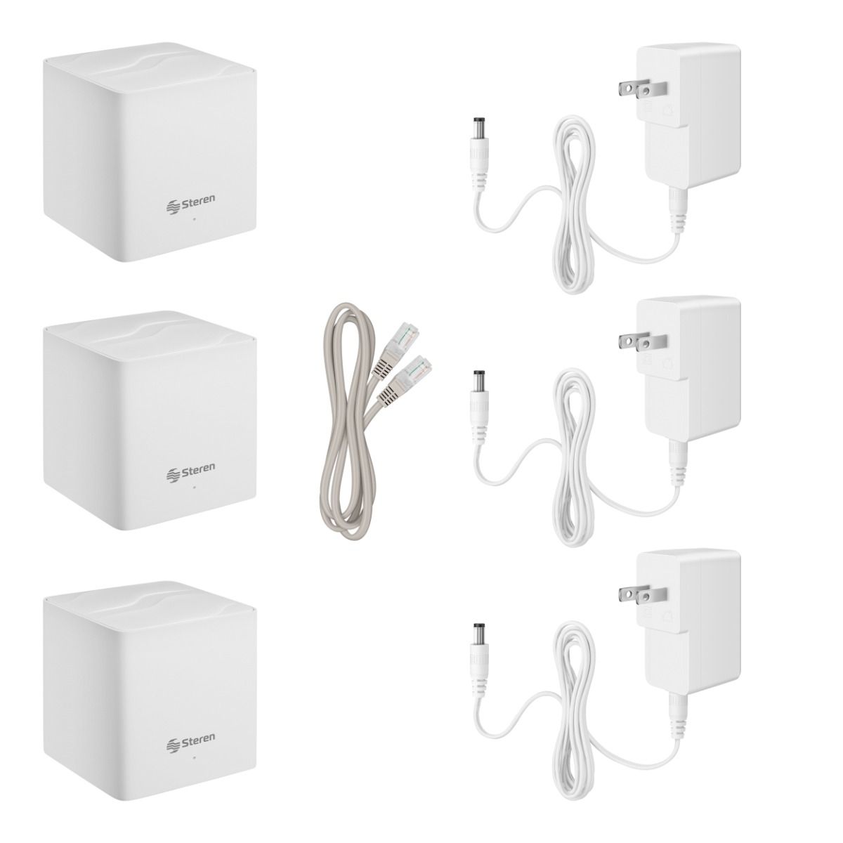 Sistema Smart WiFi Steren 6 MESH Triple - AX1500