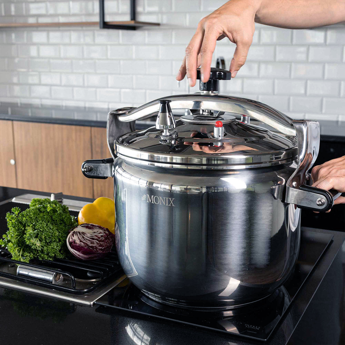 Ollas a Presión Monix Acero Inoxidable - 25L