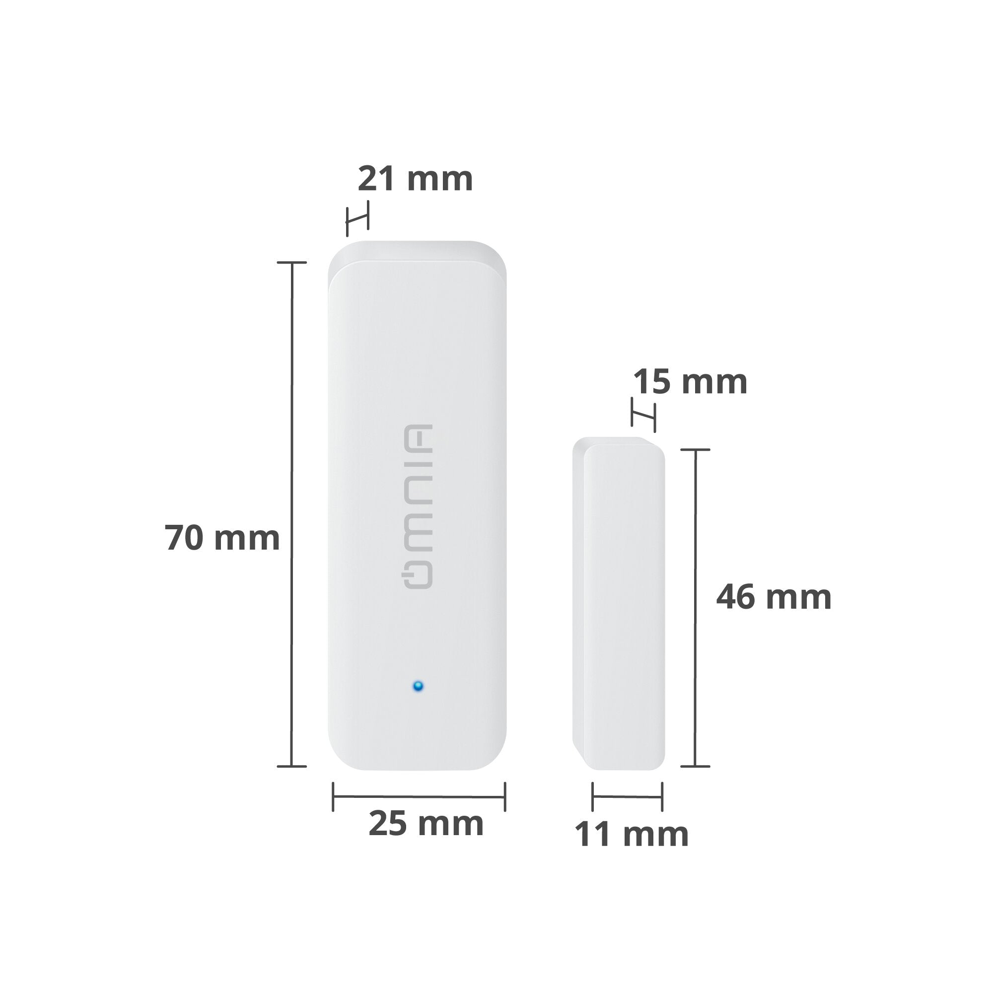 Sensor de Puerta/Ventana Omnia Inteligente WiFi