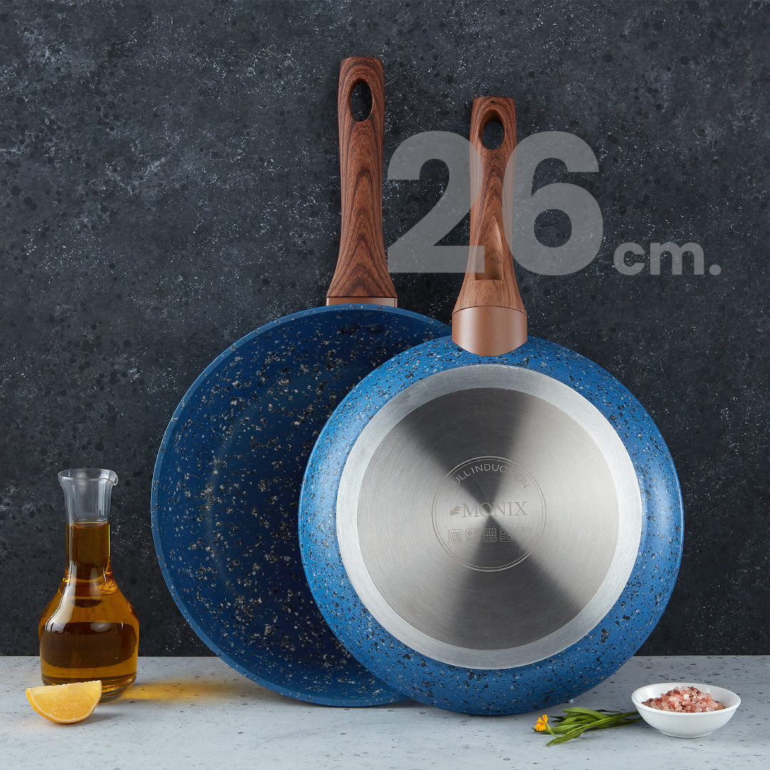 Sartén Monix Granito Azul - 26cm