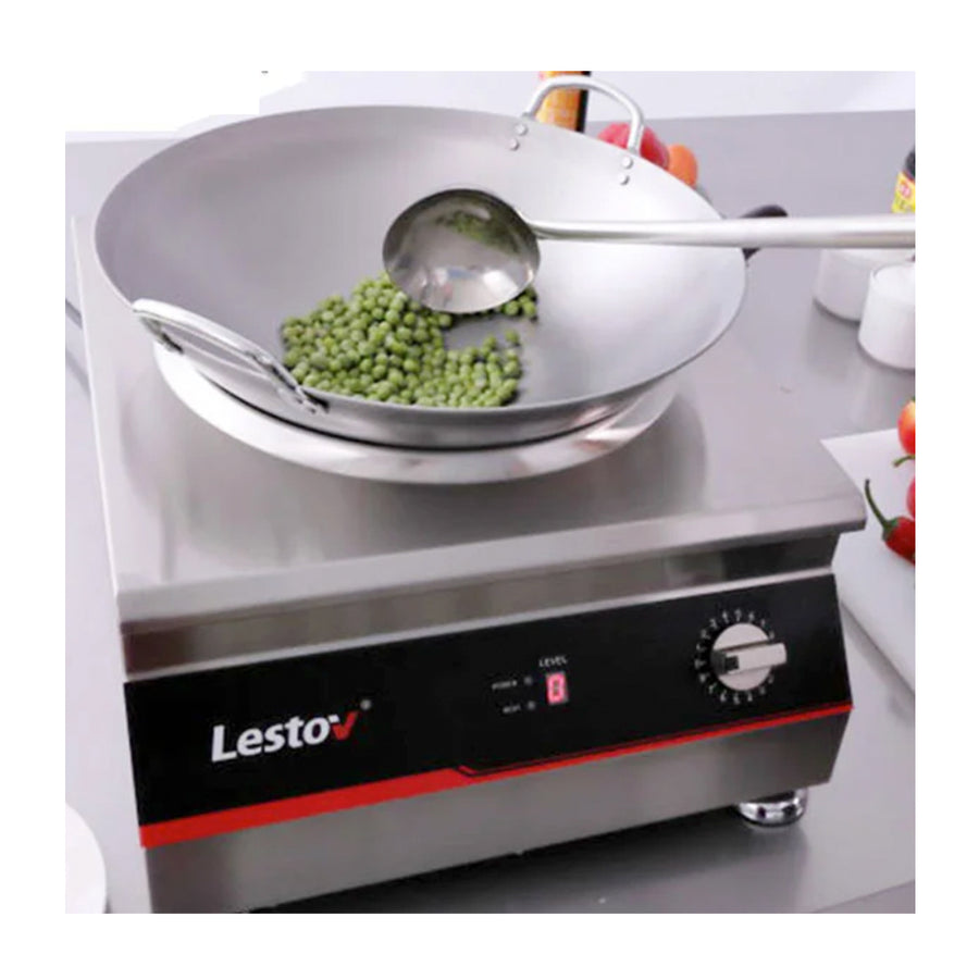 Wok Inducción Comercial Sobremesa Lestov