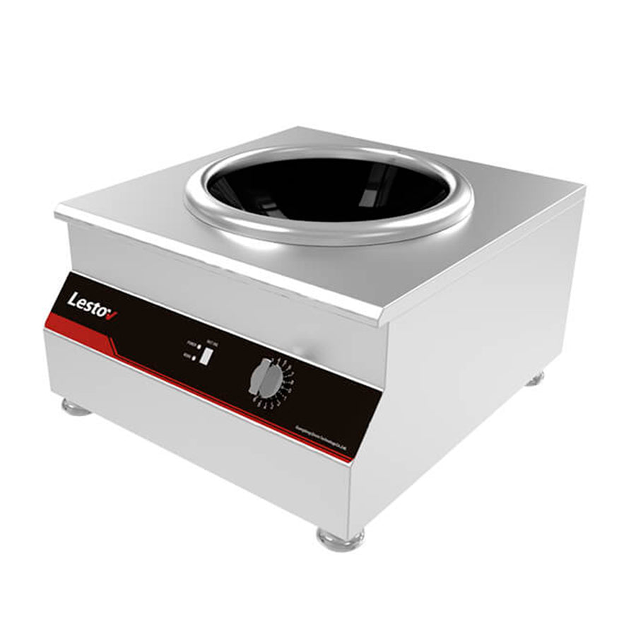 Wok Inducción Comercial Sobremesa Lestov