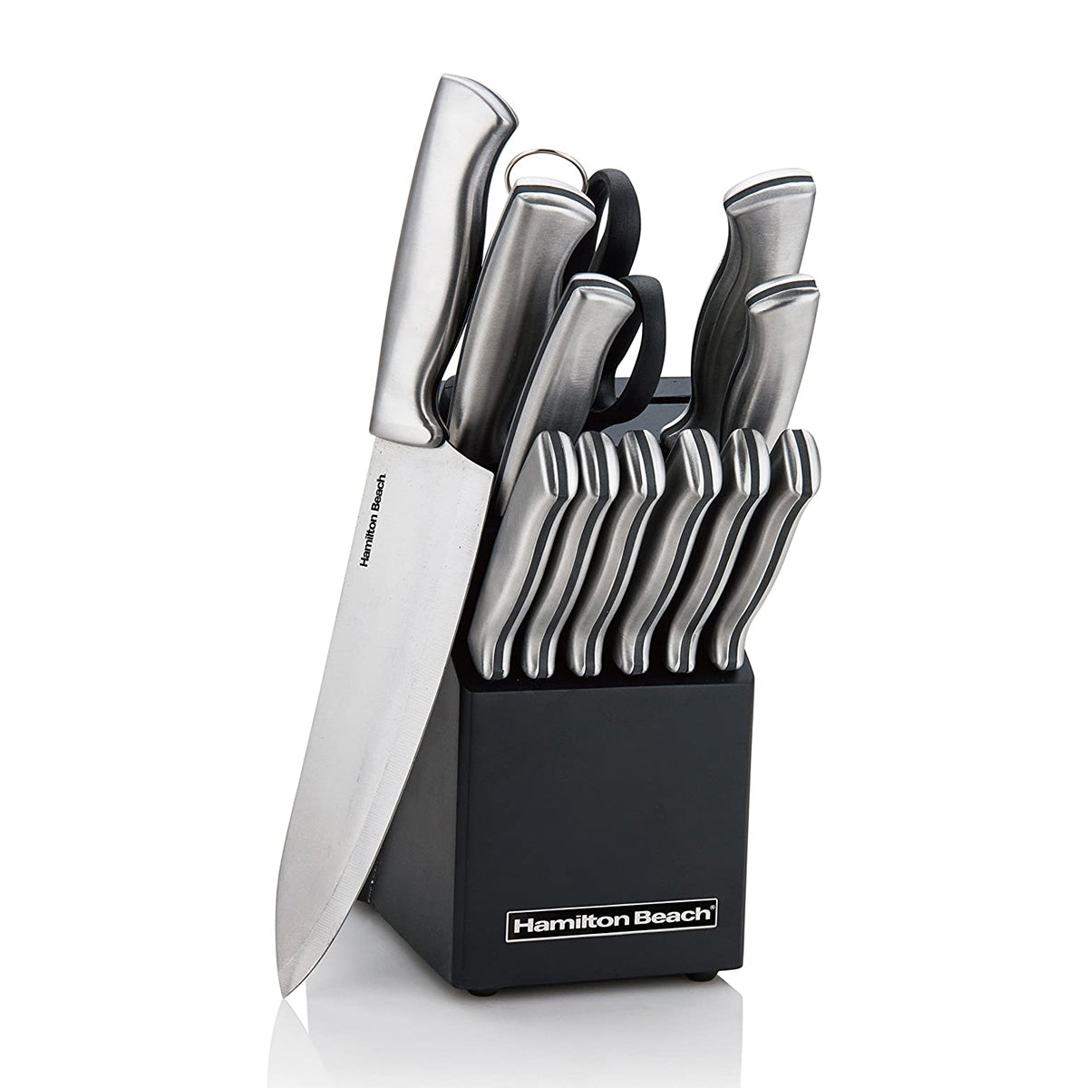 Set cuchillos de mesa en acero inoxidable Línea Himalaya x12