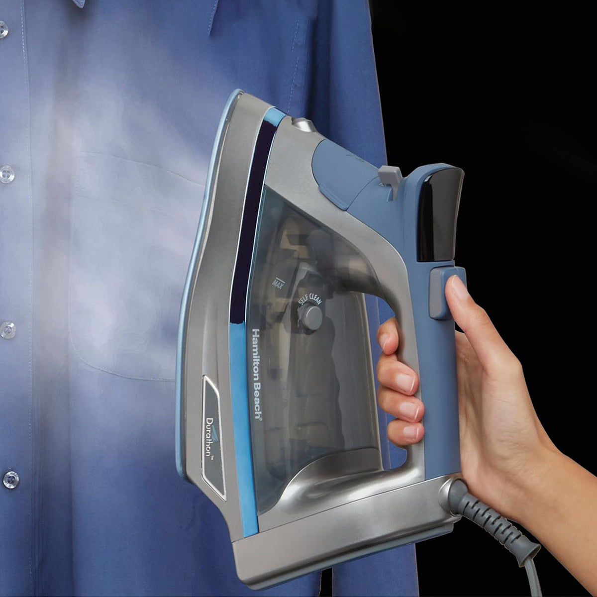 Plancha Hamilton Beach Vapor Durathon Digital-1800W