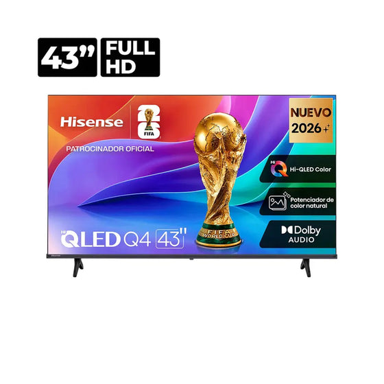 Pantalla QLED Hisense Smart  FHD - 43"