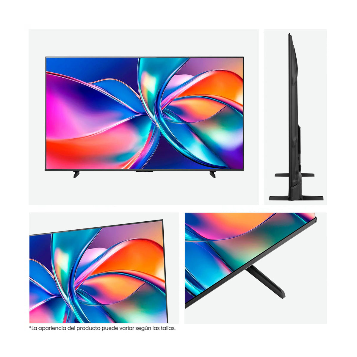 Pantalla QLED Hisense Smart  4K UHD - 55"