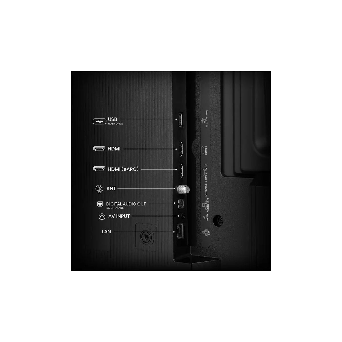 Pantalla QLED Hisense Smart  4K UHD - 50"