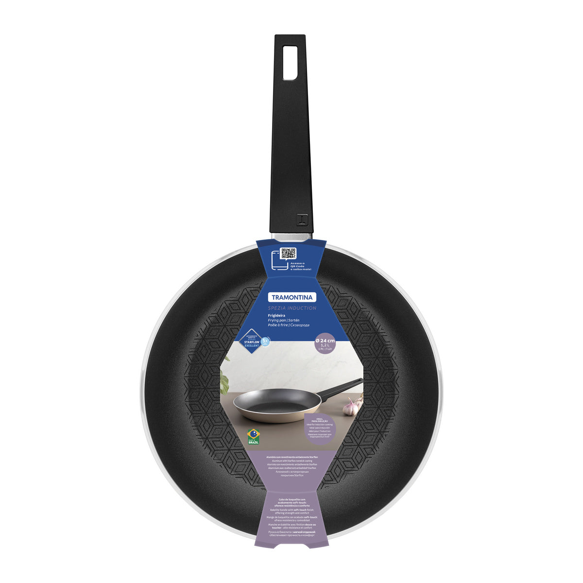 Sartén Tramontina Inducción Arena - 24 cm