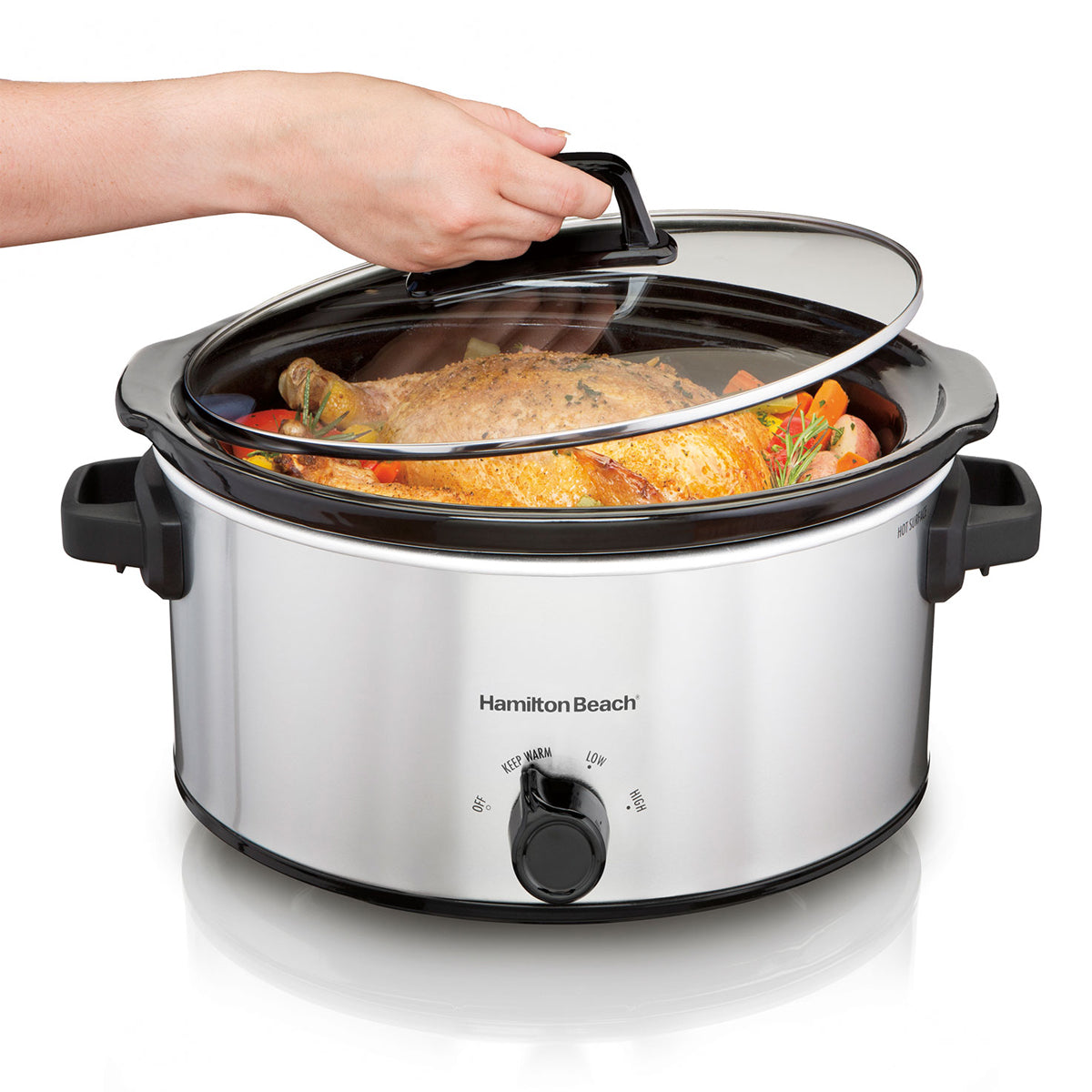 Olla Cocimiento Lento 7 Lts Hamilton Beach
