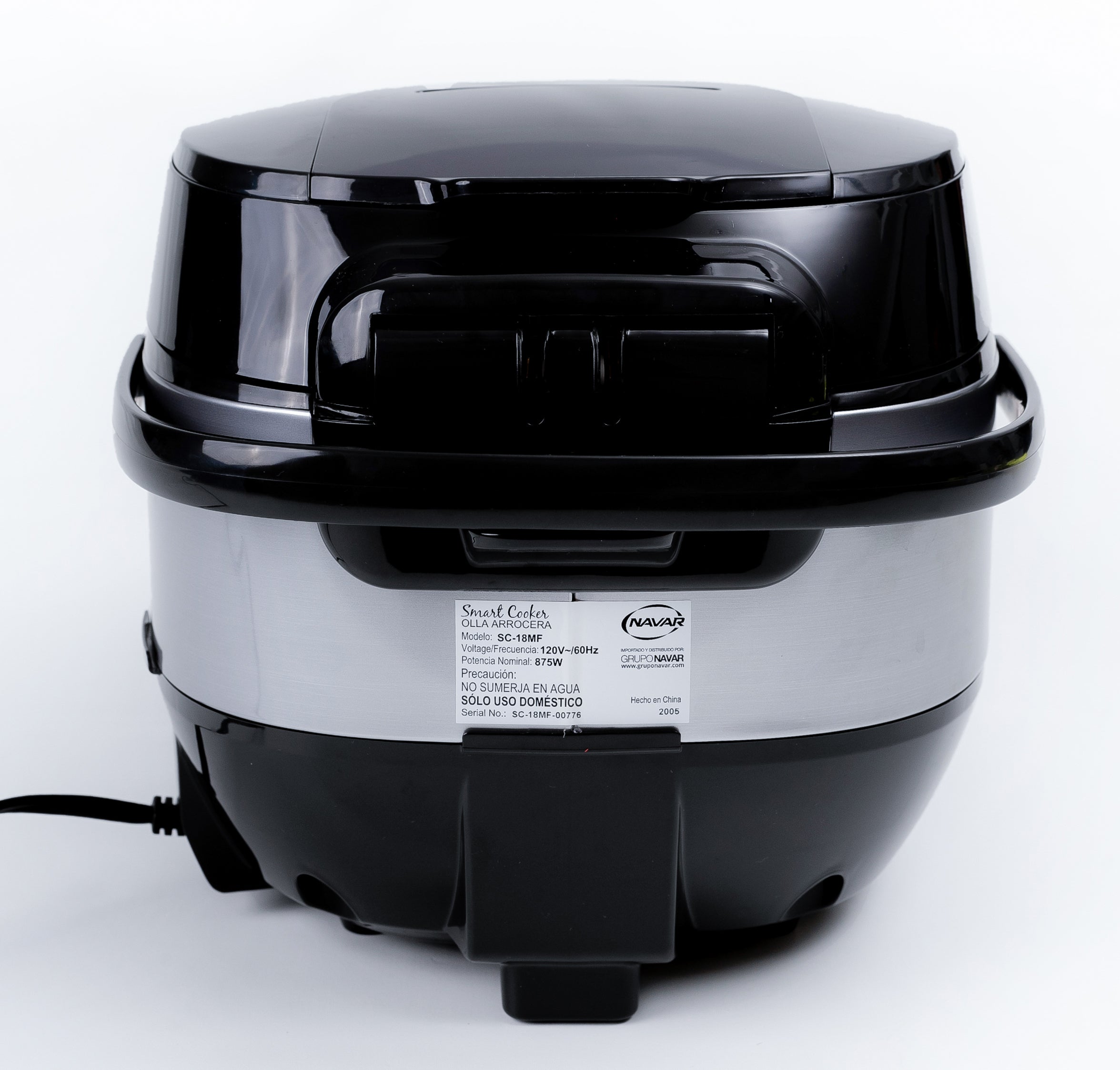 Olla arrocera Navar SmartCooker Multifuncional – 10 tzs