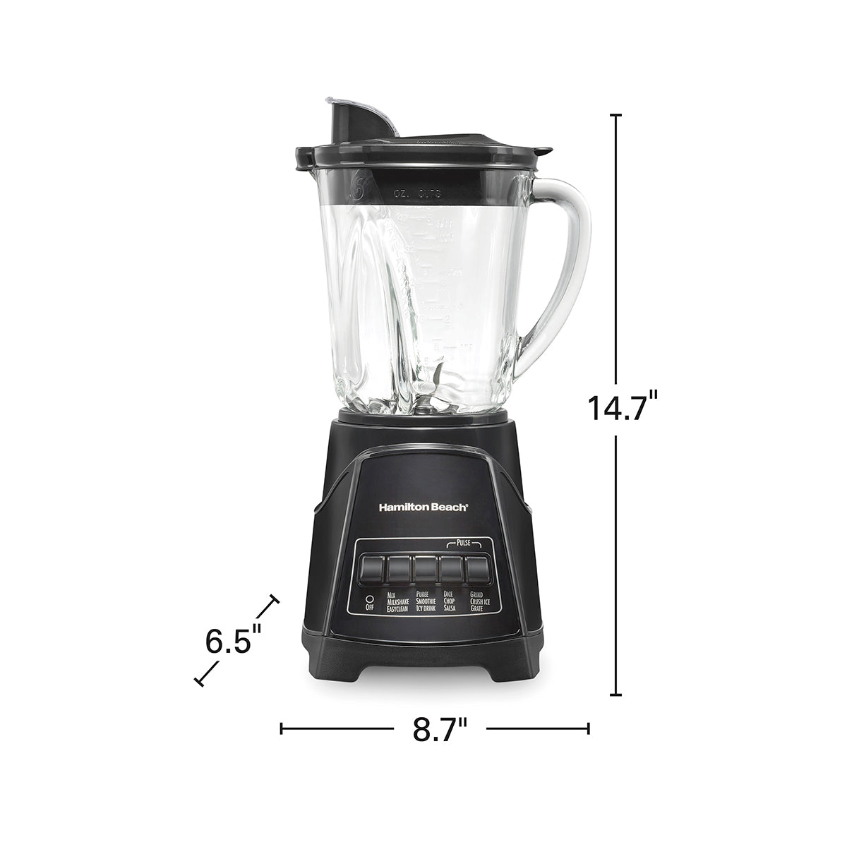 Licuadora Hamilton Beach Vidrio 700W – 1,2 L