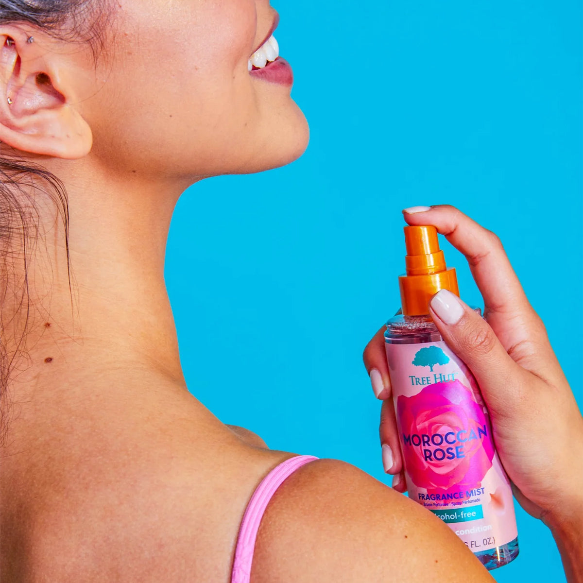 Mist Aromático TREE HUT Rosa Marroquí  - 177 ml