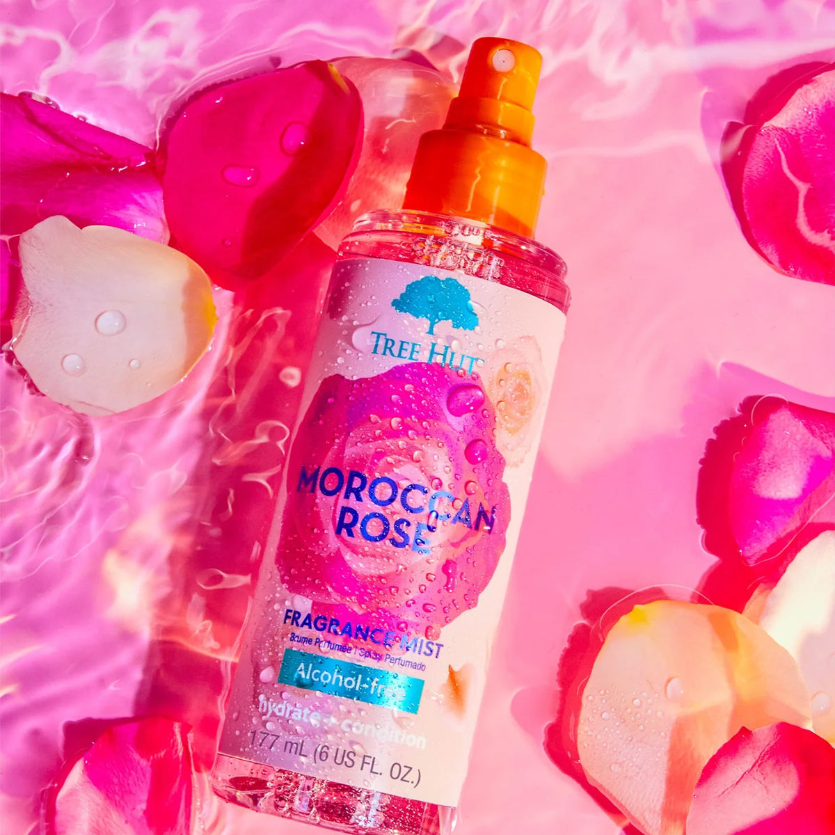 Mist Aromático TREE HUT Rosa Marroquí  - 177 ml