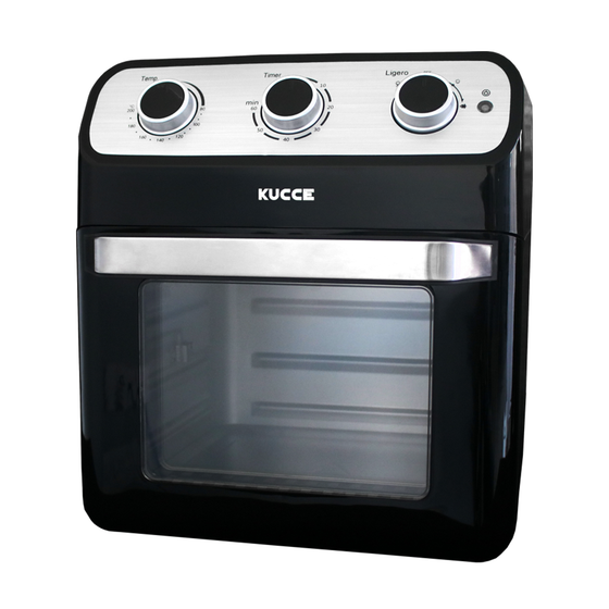 Horno Freidor de Aire Kucce Analógico -12 L