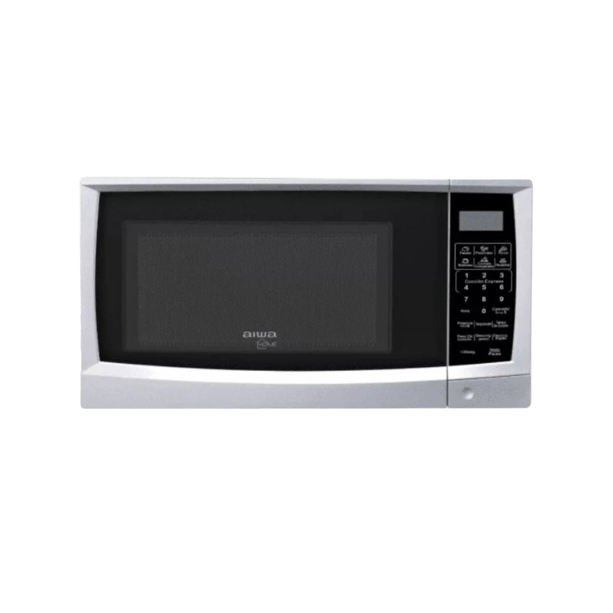 Horno Microondas 20Lts Plateado Aiwa