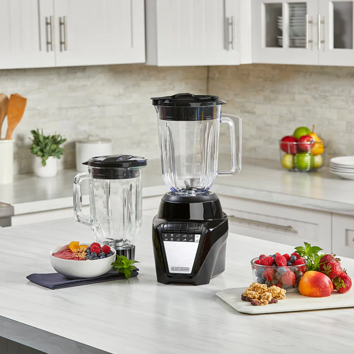 Licuadora Black + Decker Doble Jarra – 8 Velocidades