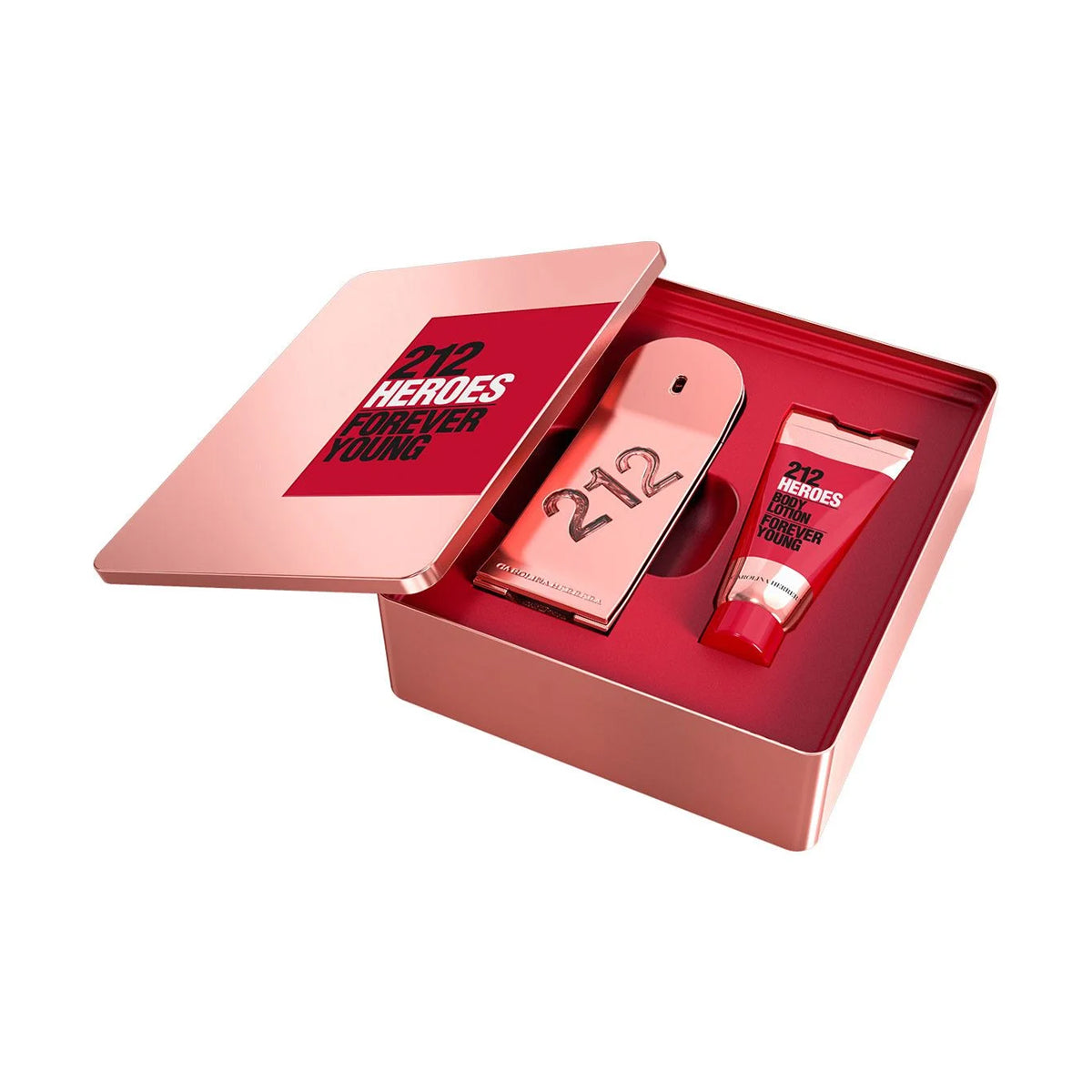 212 Heroes Forever Young CAROLINA HERRERA EDT Estuche 2 PCS ♀ - 100 ml