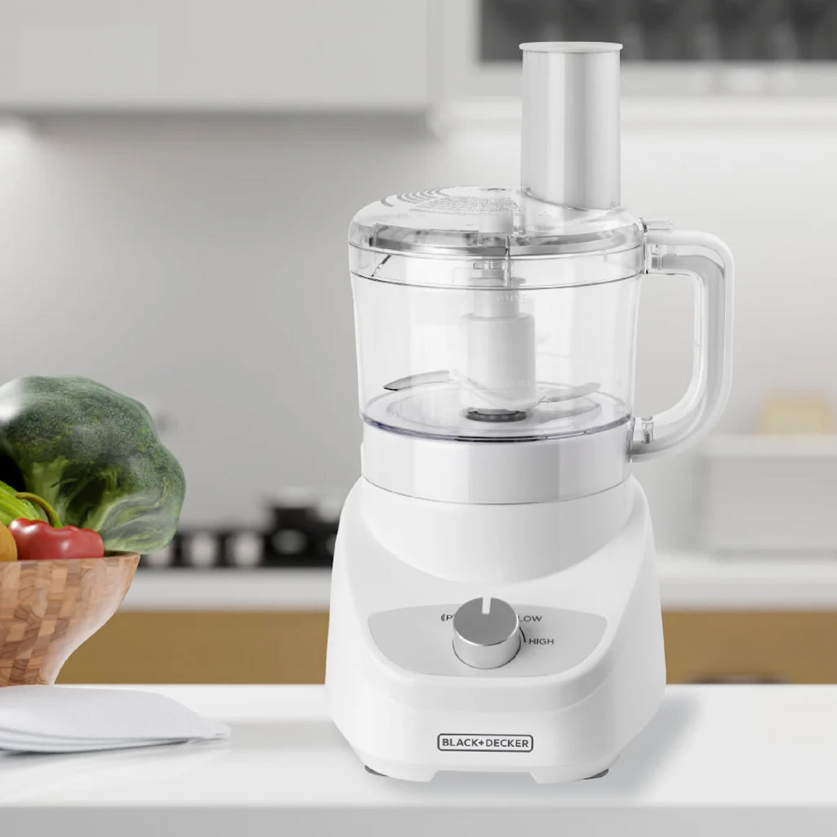 Procesador Alimentos Black+Decker 2 Velocidades – 8 Tz