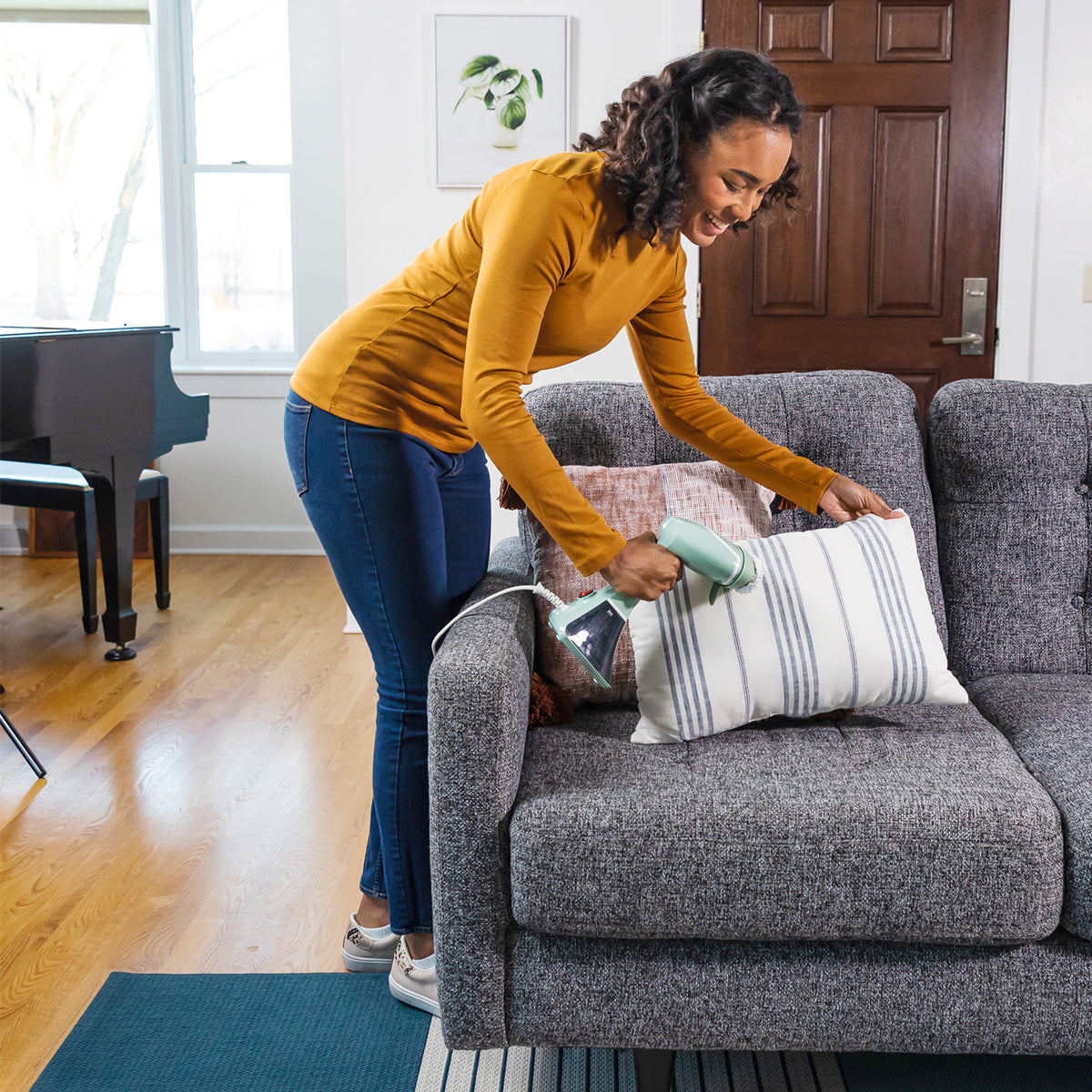 Plancha a vapor Black + Decker vertical – 200ml