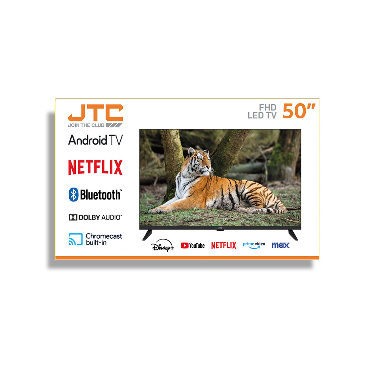 Pantalla JTC LED Smart FHD Android- 50″