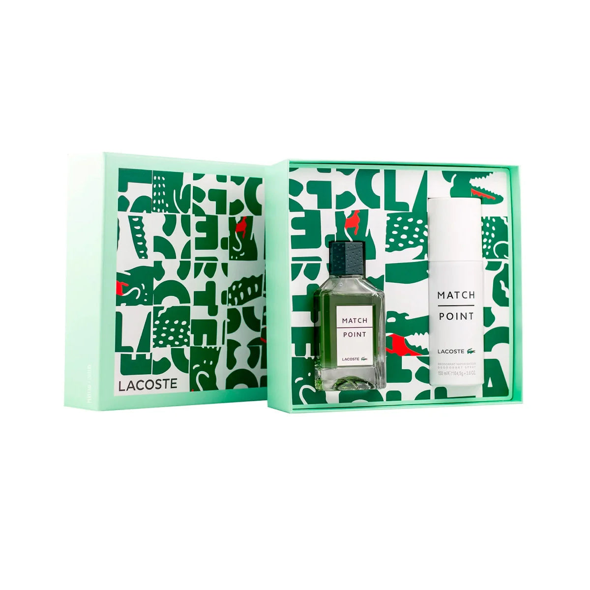 Match Point LACOSTE EDT Estuche 2 PCS ♂ - 100 ml