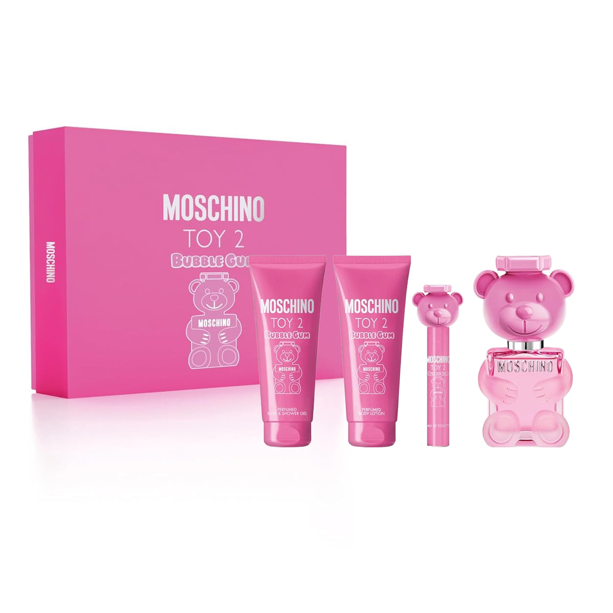 Toy 2 Bubble Gum MOSCHINO EDT Estuche 4 PCS ♀ - 100 ml