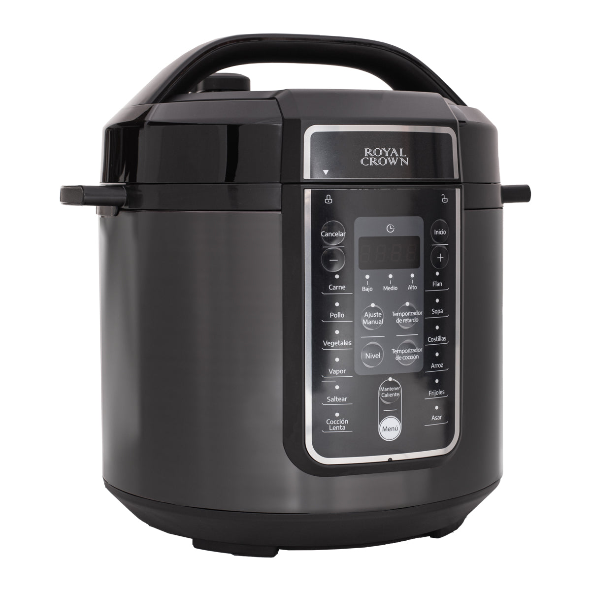 Olla a Presión Royal Crown Multifuncional 12 Funciones – 6L