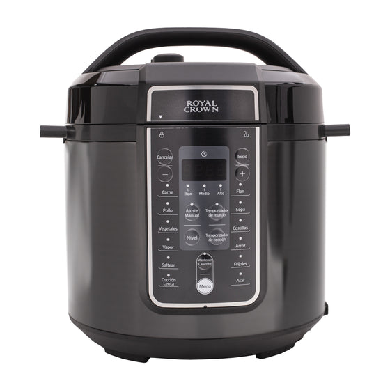 Olla a Presión Royal Crown Multifuncional 12 Funciones – 6L