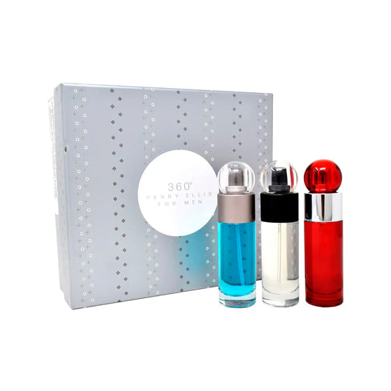 360° Trio Men PERRY ELLIS EDP Estuche 3 PCS ♂ - 30 ml
