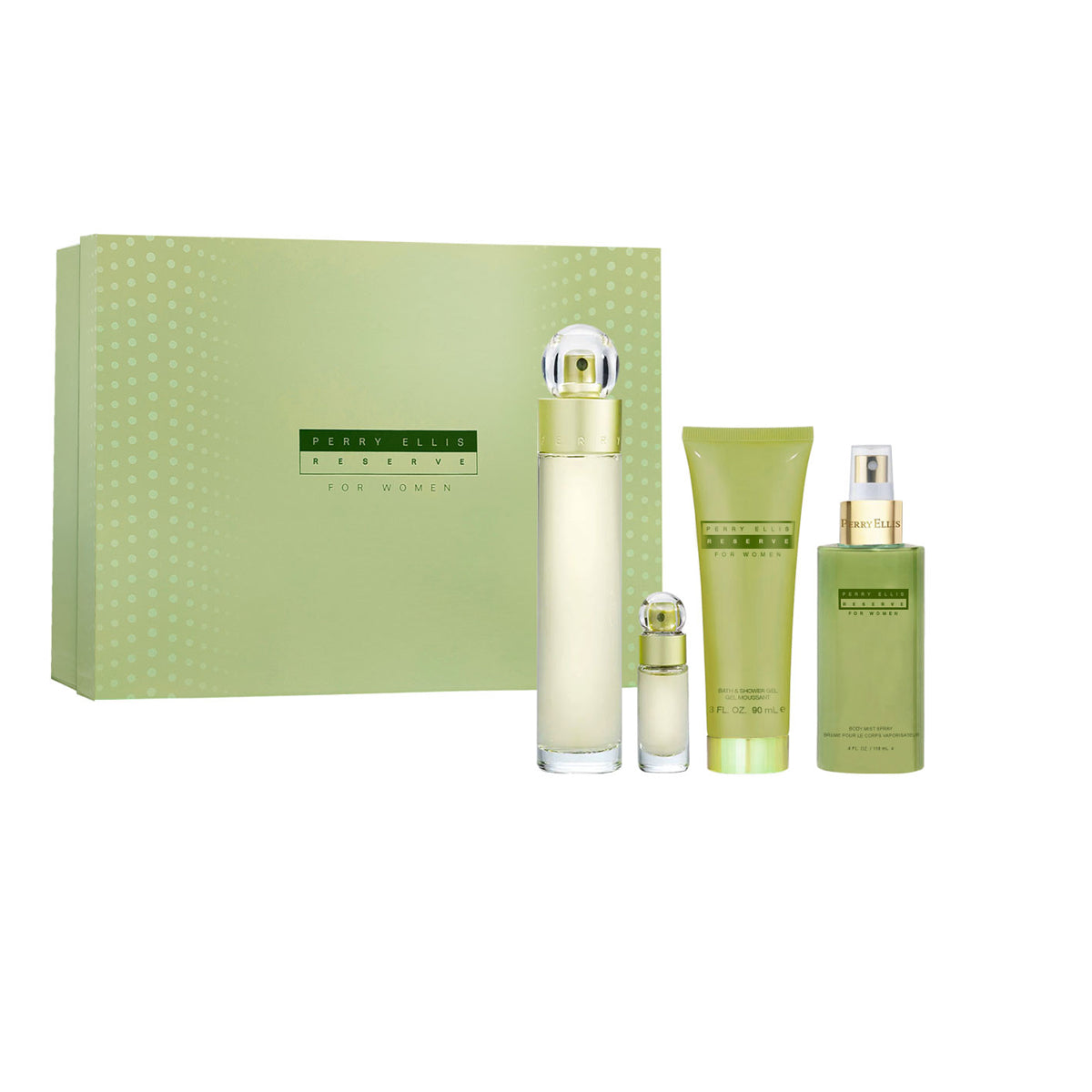 Reserve PERRY ELLIS EDT Estuche 4 PCS ♀ - 100 ml
